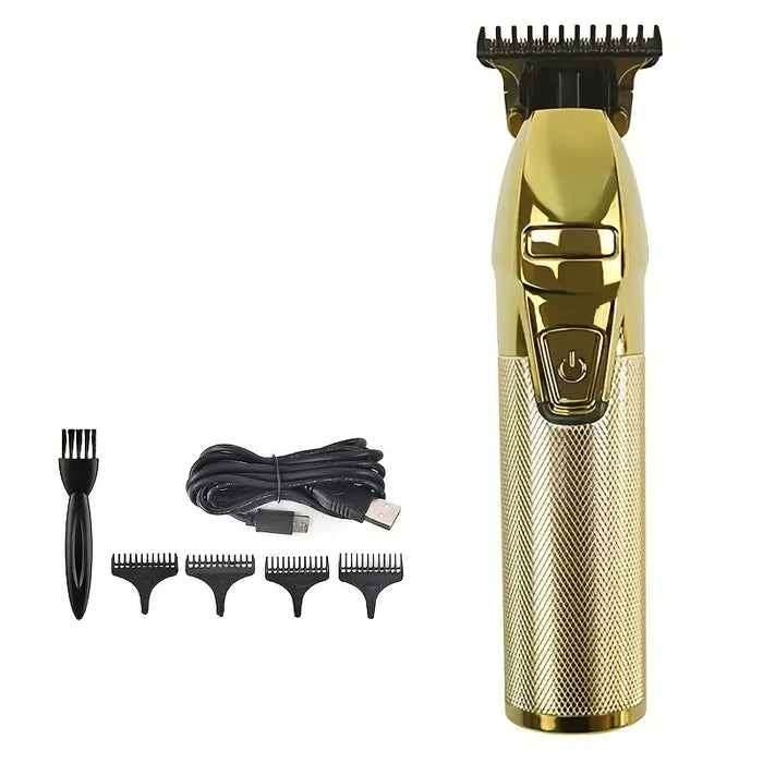 Rechargeable Waterproof Cordless Beard Hair Clipper