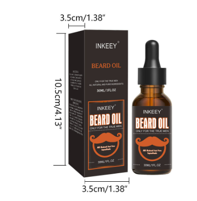 Natural Organic Beard Care Oil for Smoothing & Shaping