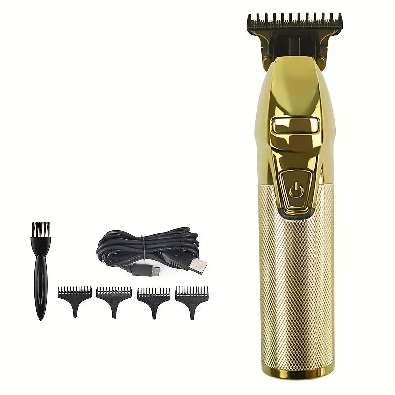 Rechargeable Waterproof Cordless Beard Hair Clipper