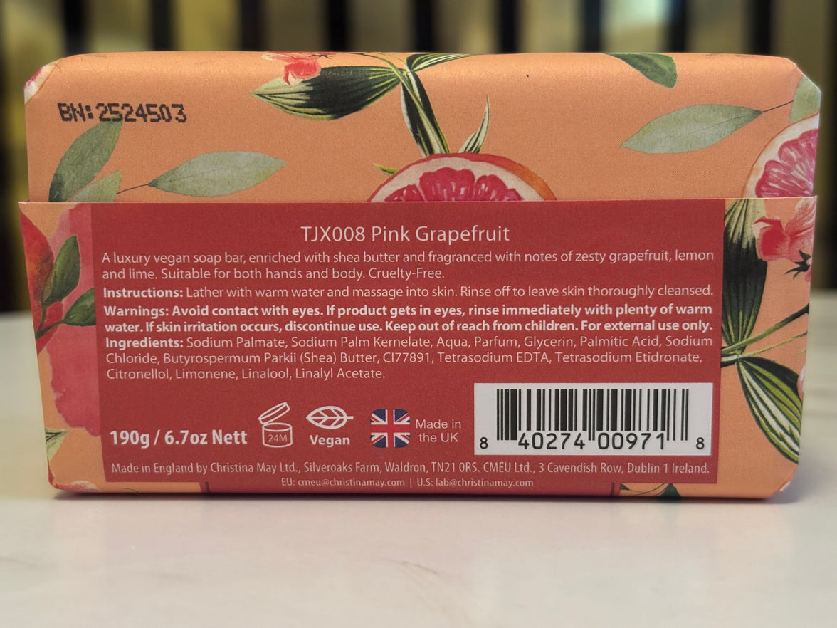 Pink Grapefruit Luxury Soap