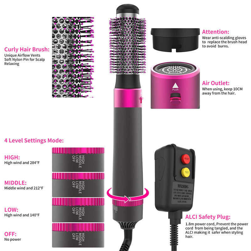 5-in-1 Hair Dryer & Styling Brush