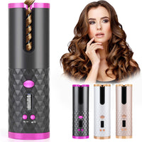 Rechargeable Automatic Hair Curler – LCD Ceramic