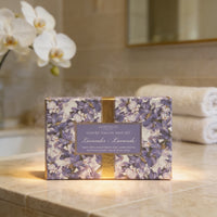 Hopificio Firenze Luxury Italian Lavender Soap Set 3 pieces