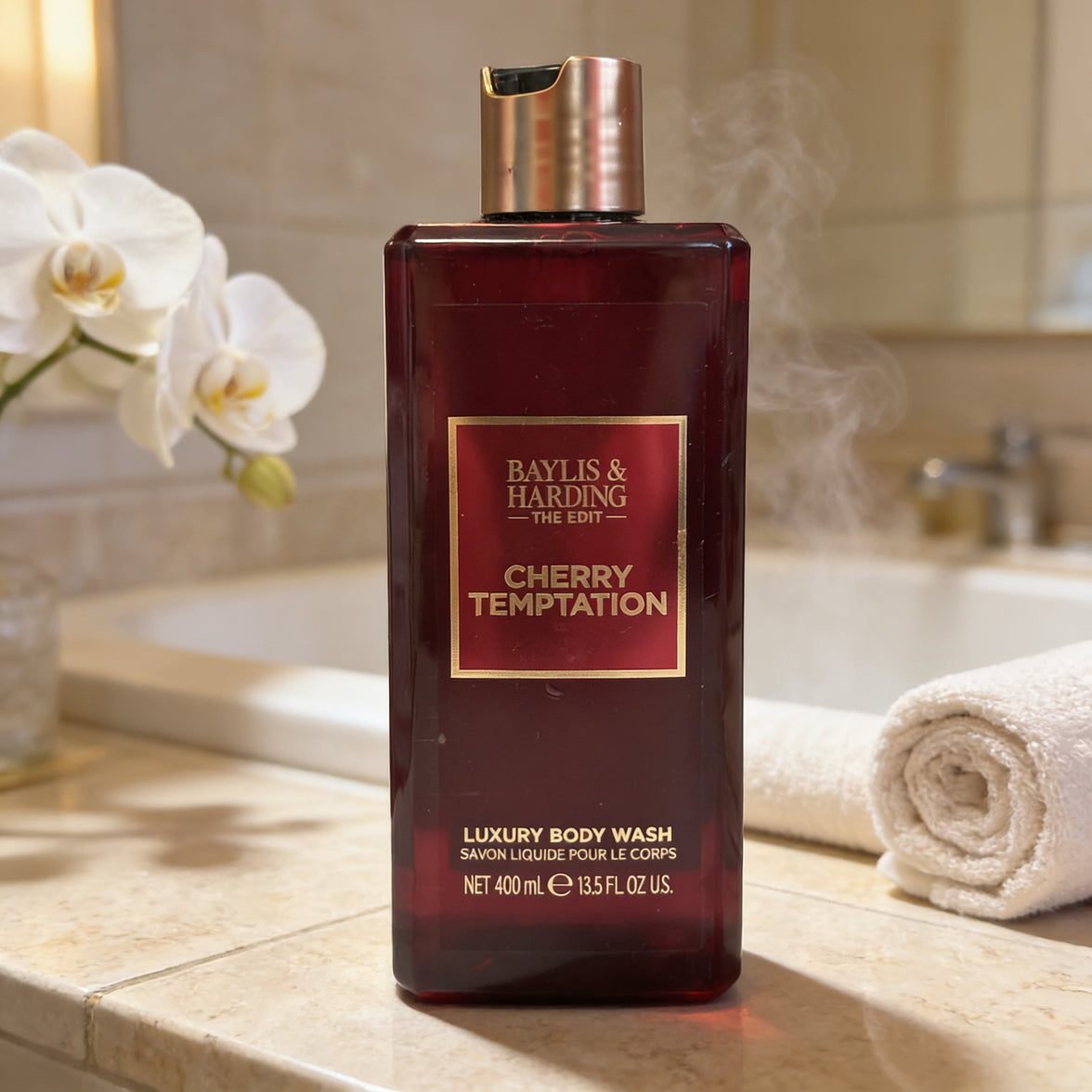 Baylis & Harding The Edit Cherry Temptation Luxury Body Wash